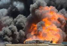 عاجل.. انفجار خط غاز ببحر مويس في بنها