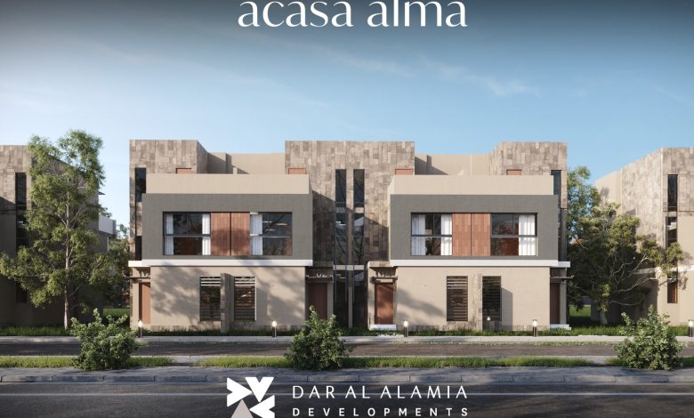 «دار العالمية للتطوير العقاري» تطلق مشروع Acasa Alma باستثمارات 7 مليارات جنيه «دار العالمية للتطوير العقاري» تطلق مشروع Acasa Alma باستثمارات 7 مليارات جنيه