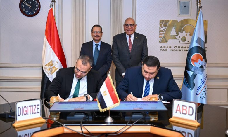 «ديجيتايز» تحتفل بنجاح تصنيع منتجاتها داخل مصانع الهيئة العربية للتصنيع وتوقع اتفاقية لتسويقها بقيمة 5 مليارات جنيه «ديجيتايز» تحتفل بنجاح تصنيع منتجاتها داخل مصانع الهيئة العربية للتصنيع وتوقع اتفاقية لتسويقها بقيمة 5 مليارات جنيه