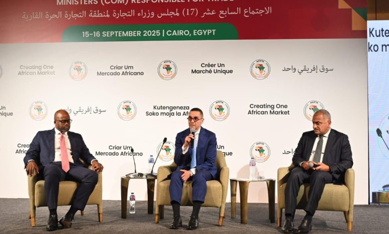 حوار رفيع المستوى للقطاع الخاص على هامش الخلوة الوزارية الرابعة للتجارة الأفريقية بالقاهرة حوار رفيع المستوى للقطاع الخاص على هامش الخلوة الوزارية الرابعة للتجارة الأفريقية بالقاهرة