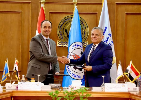 “مكافحة الإدمان” و”جامعة السويس” يوقعان بروتوكول تعاون لافتتاح فرع جديد للصندوق بالمحافظة