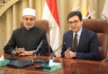 “وزير الثقافة ومفتي الجمهورية” يوقعان بروتوكول تعاون لمواجهة التطرف ونشر الفكر الوسطي