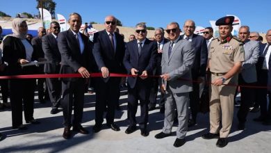 رئيس هيئة قناة السويس ومحافظ الإسماعيلية يفتتحان كوبري الشهيد مقدم أمير عوض الله العائم