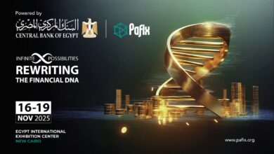 انعقاد الدورة الثانية عشرة من معرض ومؤتمر المدفوعات الرقمية والشمول المالي الرقمي (PAFIX) نوفمبر المقبل انعقاد الدورة الثانية عشرة من معرض ومؤتمر المدفوعات الرقمية والشمول المالي الرقمي (PAFIX) نوفمبر المقبل