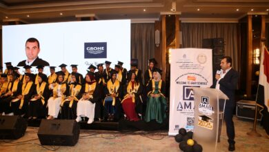 بالصور.. “جروهي” تحتفل بتخريج أول دفعة من برنامج “GIVE” في مصر