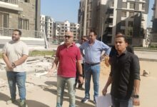 مساعد نائب رئيس هيئة المجتمعات العمرانية يتفقد مشروعات الإسكان بـ 6 أكتوبر