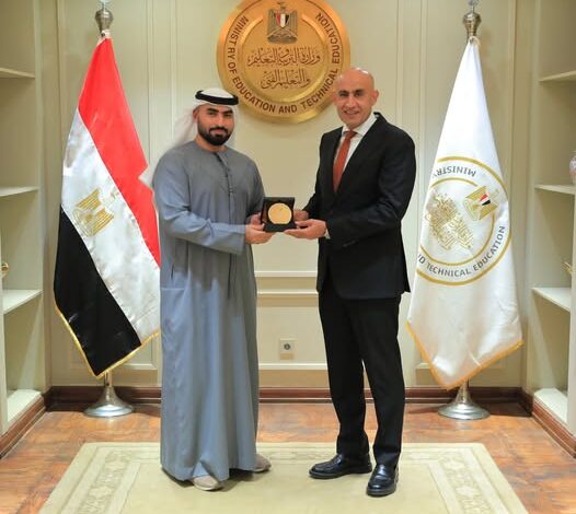 شراكة تعليمية استراتيجية مع المدرسة الرقمية بالإمارات بشأن تطوير مدارس التعليم الفني شراكة تعليمية استراتيجية مع المدرسة الرقمية بالإمارات بشأن تطوير مدارس التعليم الفني
