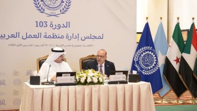  بعد فوز مصر.. “منظمة العمل العربية” تصدر بيانًا عاجلًا  لدعم عمال وشعب فلسطين.. تعرف عليه