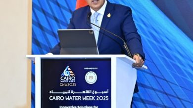انطلاق فعاليات “أسبوع القاهرة الثامن للمياه” تحت عنوان “حلول مبتكرة للتكيف مع تغير المناخ واستدامة المياه”