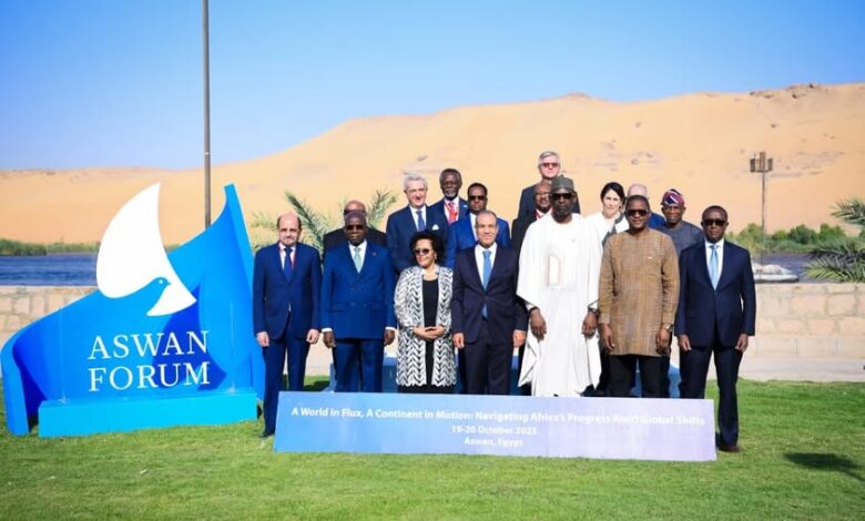افتتاح أعمال النسخة الخامسة من منتدى أسوان للسلام والتنمية المستدامين افتتاح أعمال النسخة الخامسة من منتدى أسوان للسلام والتنمية المستدامين