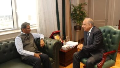 وزير الكهرباء: القطاع يمتلك فرصًا استثمارية واعدة ونرحب بالشركات الهندية للمشاركة في مشروعات الطاقة المتجددة وزير الكهرباء: القطاع يمتلك فرصًا استثمارية واعدة ونرحب بالشركات الهندية للمشاركة في مشروعات الطاقة المتجددة