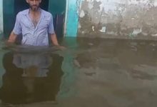 غرق قرى طرح النهر في المنوفية بسبب ارتفاع منسوب المياه وتوقف حركة الأهالي