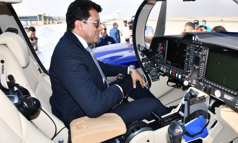 وزير الشباب يشهد انطلاق رالي الطائرات الدولي «Fly In Egypt 2025»