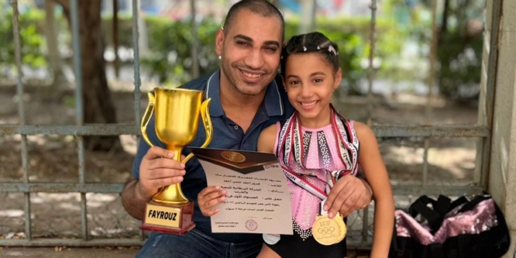 فيروز أحمد حسن.. الصغيرة التي صنعت ذهب الجمباز المصري