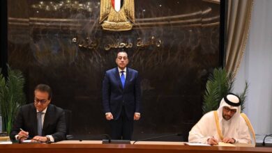 رئيس الوزراء يشهد توقيع مذكرة تفاهم بين مصر وقطر لتعزيز التعاون في المجال الصحي