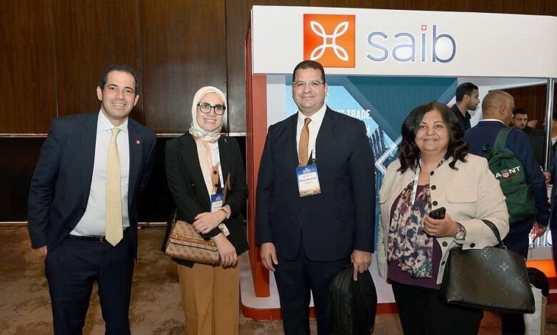بالصور.. بنك saib راعيًا لمؤتمر GTR Egypt 2025 لتعزيز دوره في دعم تمويل التجارة بالصور.. بنك saib راعيًا لمؤتمر GTR Egypt 2025 لتعزيز دوره في دعم تمويل التجارة