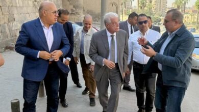 مستشار رئيس الجمهورية يتفقد مشروعات صندوق التنمية الحضرية في درب اللبانة ومنشية ناصر