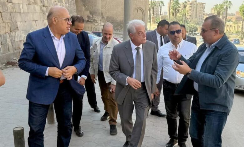 مستشار رئيس الجمهورية يتفقد مشروعات صندوق التنمية الحضرية في درب اللبانة ومنشية ناصر