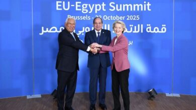 ننشر نص كلمة الرئيس السيسي في المؤتمر الصحفي عقب القمة المصرية الأوروبية الأولي
