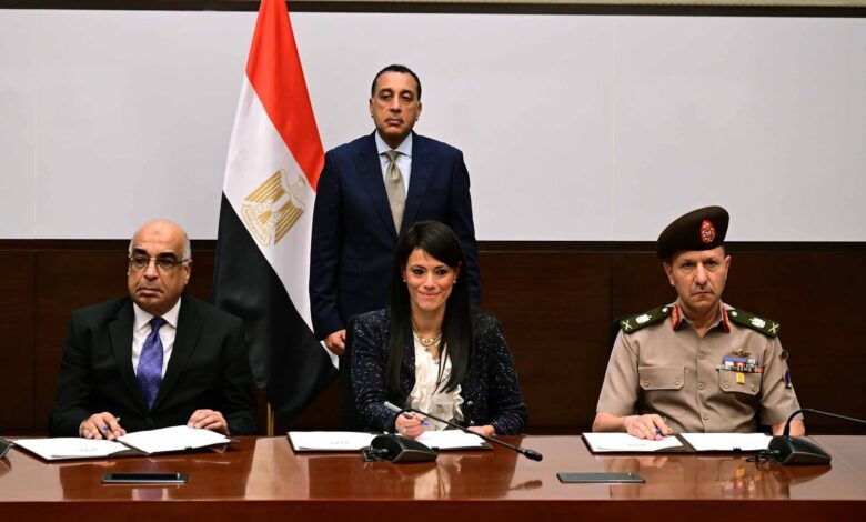 توقيع بروتوكول تعاون ثلاثي لتجهيزات البنية الفنية بمدينة العدالة الذكية بالعاصمة الإدارية  توقيع بروتوكول تعاون ثلاثي لتجهيزات البنية الفنية بمدينة العدالة الذكية بالعاصمة الإدارية