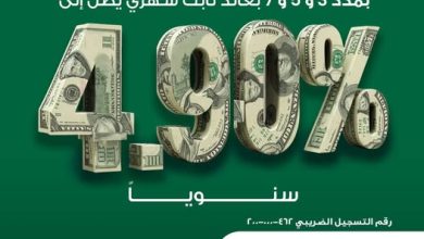 البنك الأهلي المصري يطرح الشهادة الذهبية الدولارية الجديدة بعائد ثابت يصل إلى 4.90% سنويًا