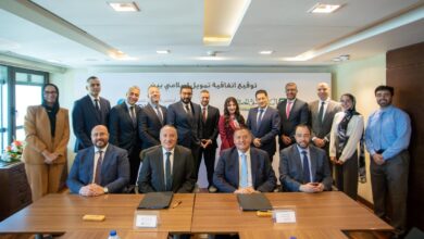 البنك الأهلي المصري يوقع اتفاقية تمويل مع شركة أبوظبي الإسلامي البنك الأهلي المصري يوقع اتفاقية تمويل مع شركة أبوظبي الإسلامي