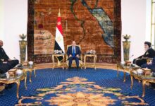 السيسي لوفد مجلس الكنائس العالمي: مصر أرض السلام والتسامح وتدعم حرية العبادة للجميع