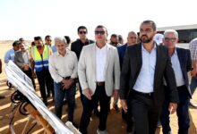 وزير الإسكان يتفقد أعمال الطرق والمرافق بمنطقة الأمل بالعبور الجديدة