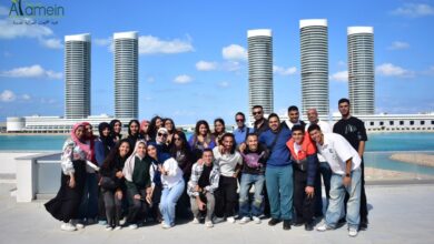 العلمين الجديدة تستقبل طلاب هندسة جامعة مايو لاكتساب الخبرات الميدانية والتعرف على مشروعات المدينة المتكاملة
