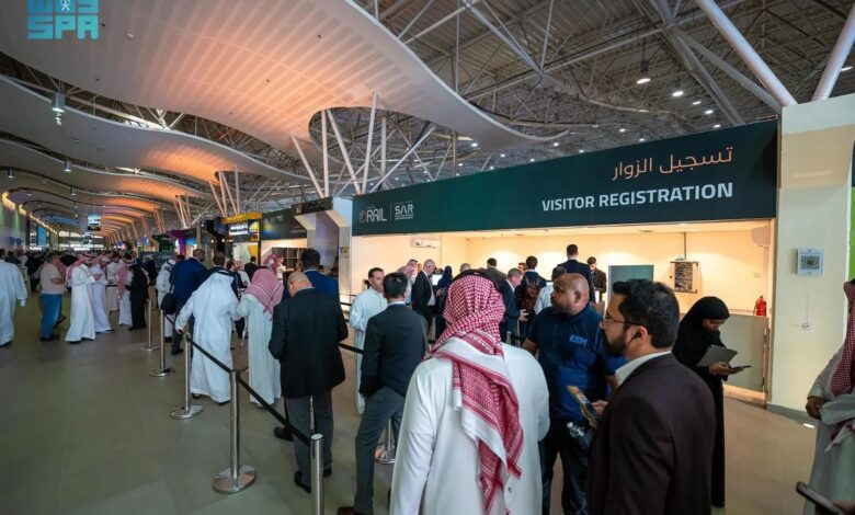 الرياض تستضيف نخبة من وزراء النقل وقادة الشركات العالمية في المعرض والمؤتمر السعودي الدولي للخطوط الحديدية 