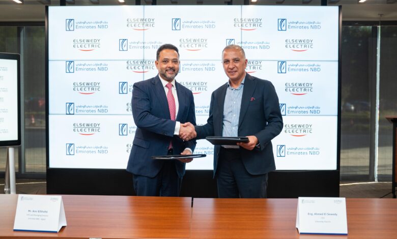 Emirates NBD Group strengthens regional partnership with El Sewedy Electric group by extending EGP 20 billion in credit facilities to finance the Group’s strategic growth across Egypt, KSA, and the UAE Emirates NBD Group strengthens regional partnership with El Sewedy Electric group by extending EGP 20 billion in credit facilities to finance the Group’s strategic growth across Egypt, KSA, and the UAE