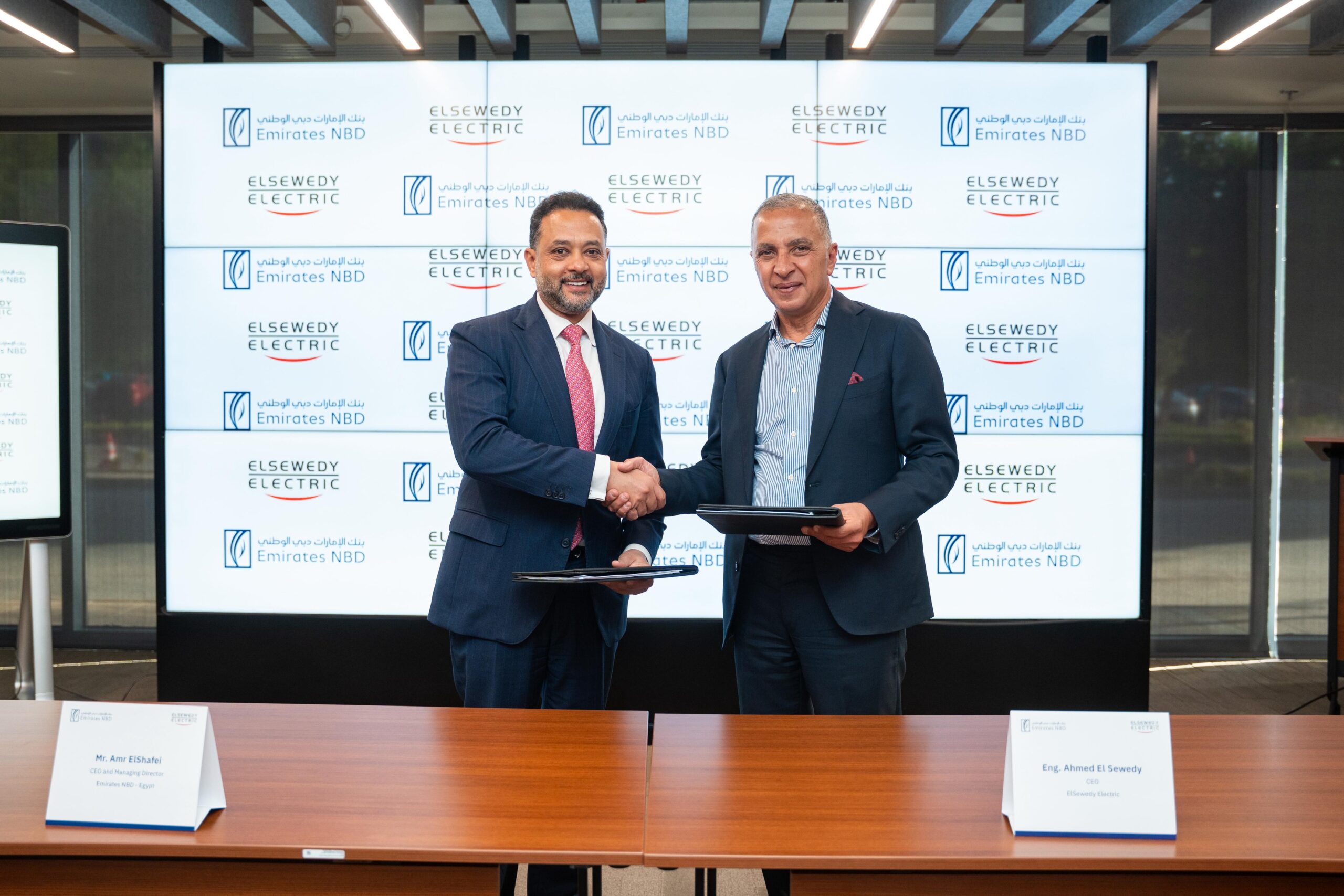 Emirates NBD Group strengthens regional partnership with El Sewedy Electric group by extending EGP 20 billion in credit facilities to finance the Group’s strategic growth across Egypt, KSA, and the UAE