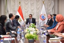 وزير الصحة يبحث مع «E-Health» و«Link Development» إطلاق المنصة الموحدة للمبادرات الرئاسية الصحية