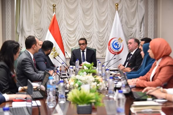 وزير الصحة يبحث مع «E-Health» و«Link Development» إطلاق المنصة الموحدة للمبادرات الرئاسية الصحية