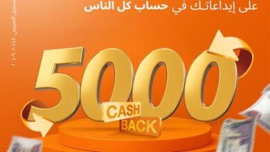 بنك البركة يطلق عرضًا جديدًا لعملاء “حساب كل الناس” بكاش باك يصل إلى 5000 جنيه
