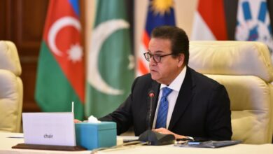 وزير الصحة: دول منظمة D-8 تعتمد «إعلان القاهرة» لتعزيز التعاون الصحي المشترك وزير الصحة: دول منظمة D-8 تعتمد «إعلان القاهرة» لتعزيز التعاون الصحي المشترك