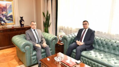 وزيرا “الإنتاج الحربي” و”الإسكان” يناقشان مستجدات مشروعات مبادرة “حياة كريمة” وزيرا “الإنتاج الحربي” و”الإسكان” يناقشان مستجدات مشروعات مبادرة “حياة كريمة”