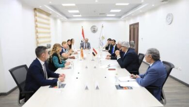 وزير التعليم العالي وسفيرة دولة مقدونيا الشمالية يبحثان سبل التعاون المشترك