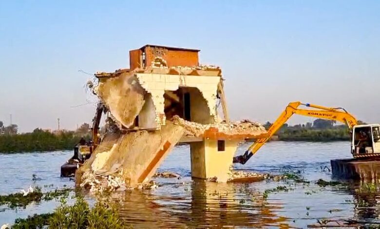 بـ 327 حالة تعدٍ.. “الري” تواصل حملات إزالة التعديات على مجرى نهر النيل – فرع رشيد ضمن “المشروع القومي لضبط النيل”