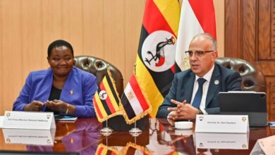 وزير الري لـ “رئيسة وزراء أوغندا”: مصر ملتزمة بدعم جهود التنمية في دول حوض النيل