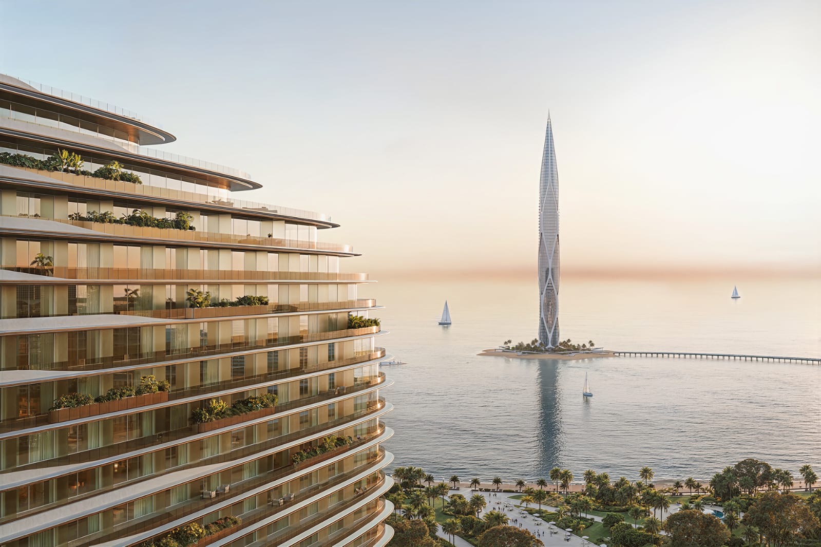 بالصور.. صباح للاستثمار وريبورتاج وإيلي صعب يطلقون أول مشروع سكني يحمل علامة إيلي صعب في أذربيجان