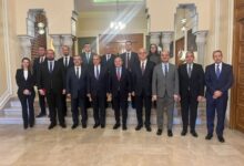  وزير الخارجية يشارك في جلسة نقاشية بمركز الأبحاث التركي  SETA