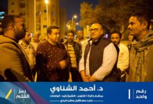 بالصور.. أحمد الشناوي يواصل جولاته الميدانية في أكتوبر والشيخ زايد والواحات لتعزيز التواصل مع المواطنين