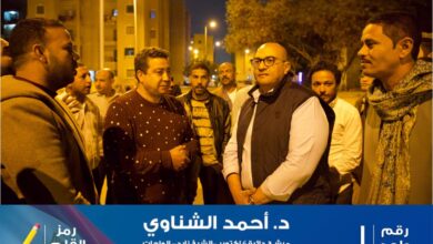 بالصور.. أحمد الشناوي يواصل جولاته الميدانية في أكتوبر والشيخ زايد والواحات لتعزيز التواصل مع المواطنين