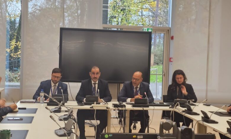 وزير العمل يترأس اجتماع المجموعة العربية على هامش الدورة 355 لمجلس إدارة منظمة العمل الدولية بجنيف