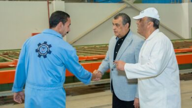 وزير الإنتاج الحربي يوجه بتطوير خطوط الإنتاج وتعزيز الجودة لـ”شركة حلوان للصناعات غير الحديدية”