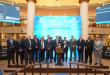البورصة المصرية تحتفل ببدء التداول على أسهم شركة “توسع للتخصيم”