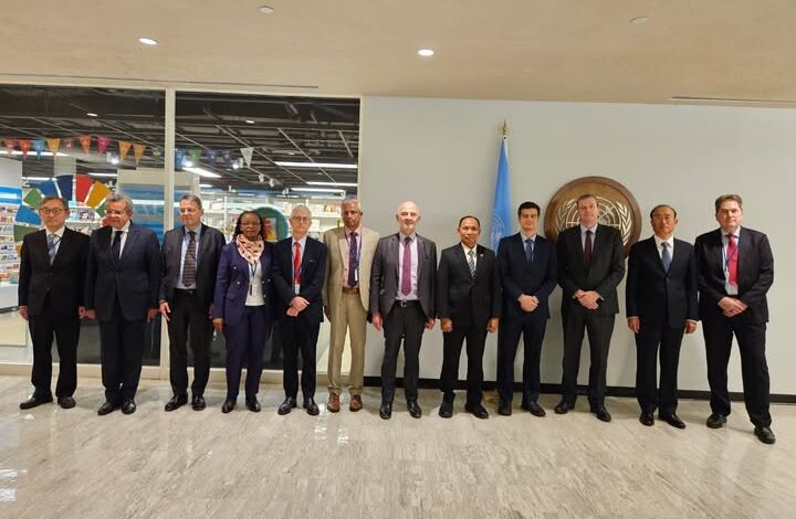 الجهاز المركزي للمحاسبات نائبًا لرئيس فريق المراجعين الخارجيين للأمم المتحدة الجهاز المركزي للمحاسبات نائبًا لرئيس فريق المراجعين الخارجيين للأمم المتحدة