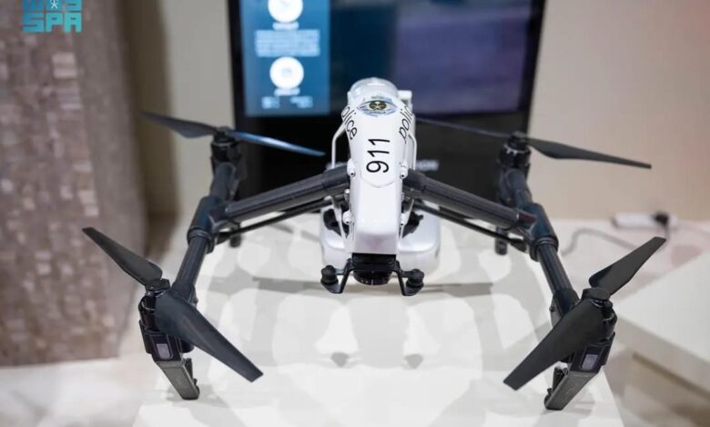 طائرات درون ذكية في معرض ومؤتمر الحج لرصد المخالفين وإدارة الحشود