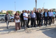 محمد عبدالله يجري جولة تفقدية لمتابعة المشروعات والخدمات بالقطاع الجنوبي لمدينة 6 أكتوبر